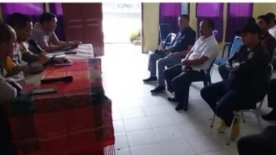 Polres Humbahas Gelar Pojok Pemilu Bersama KPU, Bawaslu Dan Tokoh Pemuda