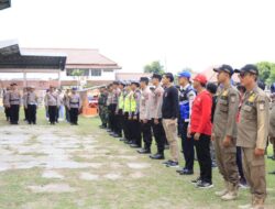 Polres Rembang Amankan Pertandingan PSIR Rembang VS Safin Pati di Stadion Krida