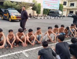 Lagi! 21 Remaja Bersajam Diciduk Polisi Diduga Mau Tawuran di Semarang