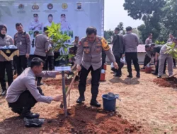 Gelorakan Program Ekonomi Hijau, Polda Jawa Tengah Tanam 34 Ribu Bibit Pohon