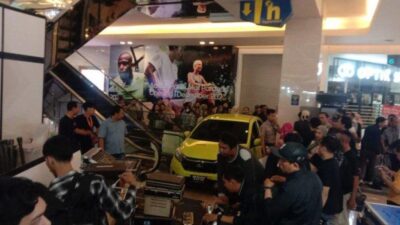 Nasib Marketing Kendarai Brio Tabrak Pengunjung di Dalam Mall Paragon Semarang, Diperiksa Polisi