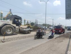 Perbaikan Jalan di Pantura Genuk Semarang, Ada Jadwal Contraflow
