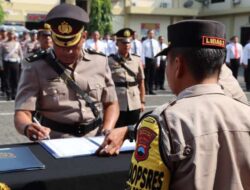 Pimpin Sertijab, Wakapolrestabes Semarang Tekankan Tugas Pejabat Baru
