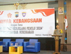 Gelar Seminar Kebangsaan, Polres Sukoharjo Wujudkan Pemilu Aman dan Damai