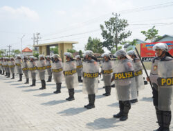 Tingkatkan Kemampaun Pasukan Power on Hand Polres Sukoharjo Jalani Latihan