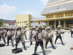 Jalani Latihan, Pasukan Power on Hand Polres Sukoharjo Asah Kemampuan