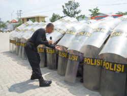 Puluhan Pasukan Power on Hand Polres Sukoharjo Jalani Latihan Kemampuan