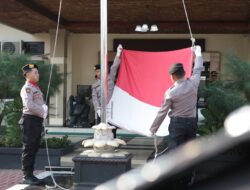 Peringati Hari Pahlawan ke-78, Polres Banjarnegara Gelar Upacara Bendera