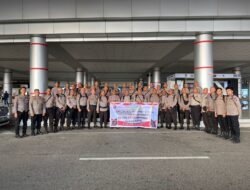 38 Calon Perwira Polda Kalteng Berangkat Pendidikan ke Sukabumi
