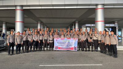 Polda Kalteng Berangkatkan 38 Calon Perwira ke Sukabumi