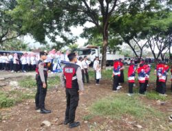Personil Polres Banjarnegara Laksanakan Pengamanan Pembukaan Porades Tahun 2023