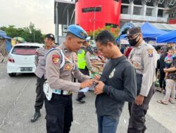 Polresta Palangka Raya Laksanakan Apel Pengamanan Jambore UMKM