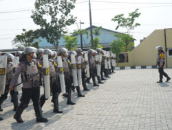 Polres Sukoharjo Tingkatkan Latihan Dalmas Guna Dukung Pengamanan Pemilu 2024