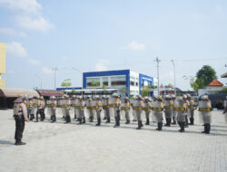 Dukung Pengamanan Pemilu 2024, Polres Sukoharjo Tingkatkan Latihan Dalmas