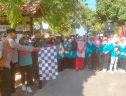 Sukses! Polsek Tambakromo Amankan Acara Jalan Santai HUT PGRI dan Hari Guru Nasional