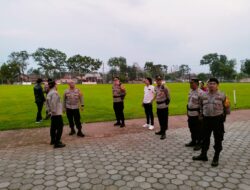 Kapolresta Pati Pimpin Pengamanan Sepakbola Liga 3 di Lapangan Gelora Soekarno