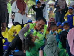 326 anak Paud dan TK Mengikuti Kegiatan Polisi Sahabat Anak di Ditlantas Polda Aceh