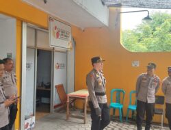 Karendalops OMB Polresta Pati Monitoring Pengamanan Kantor KPU, Bawaslu dan Gudang Logistik Pemilu