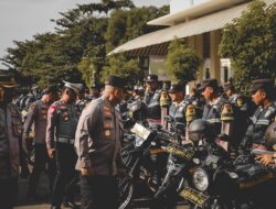Kombes Pol Andhika Bayu Adhittama Pastikan Kelengkapan dan Kebersihan Kendaraan Operasional Polresta Pati