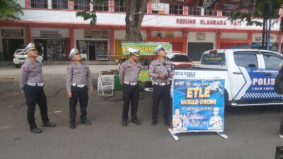 E-TLE Mobile-Drone Hadir di GOR Pesantenan Pati: 20 Pelanggar Ditindak