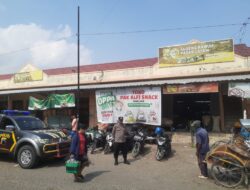 Cek Ketersediaan & Harga Sembako, Polsek Lasem Gelar Patroli Pasar