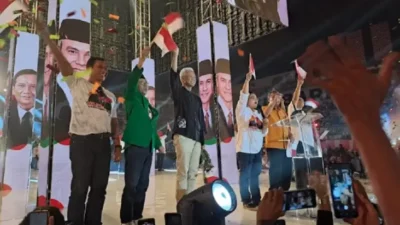 Deklarasi Dukungan Ganjar-Mahfud Disambut Antusias, GOR Jatidiri Semarang Bergemuruh