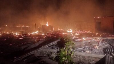 13 Rumah di Suruh Semarang Ludes Terbakar, Api dari Lilin saat Listrik Padam