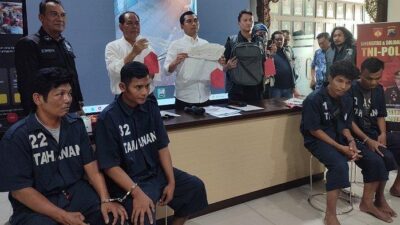 Komplotan Pencuri Gondol Tiga Televisi usai Satroni Rumah Polisi di Semarang