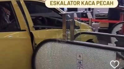 Sales Mobil Pameran Diduga Tak Bisa Nyetir, Tabrak Pengunjung Mal di Semarang