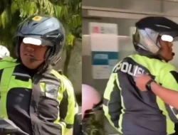 Polisi Gadungan Terciduk di Jalanan Kota Semarang, Videonya Viral