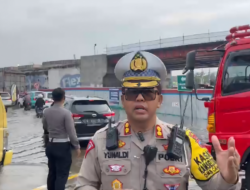 Satlantas Polrestabes Semarang Lakukan Rekayasa Lalulintas Dikawasan Kaligawe