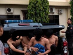 Gangster di Semarang Mendadak Melempem di Depan Polisi