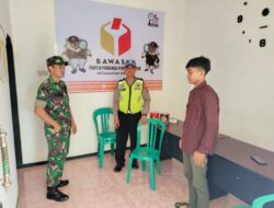 Pemilu 2024 Semakin Dekat, Polsek Kragan Rembang Giatkan Patroli Kantor Bawaslu