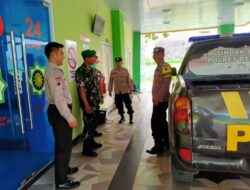 Dialogis Dengan Satpam RS PKU Muhamadyah, TNI-Polri di Pamotan Patroli Sinergitas