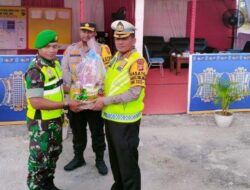 Pantau Kesiapan Sarpras, Dirlantas Polda Aceh Sambangi Pos Pam Operasi Lilin
