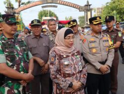 Personil Polres Batang Siaga di 7 Pospam Operasi Lilin Candi