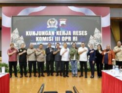 Kunjungi Polda Jawa Tengah, Komisi III DPR-RI Apresiasi Kinerja Polri