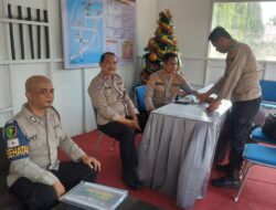 Amankan 54 Gereja, Personel Polsek Semarang Barat Kawal Kenyamanan Natal