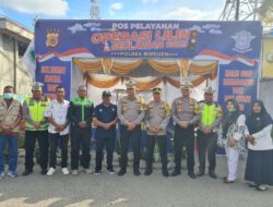 Dirlantas Polda Aceh Kunjungi Pos Pengamanan Nataru Polres Bireuen