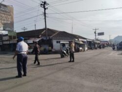 Antisipasi Kemacetan di Sejumlah Titik, Polres Banjarnegara Giat Turlalin