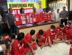 Polrestabes Semarang Ungkap 16 Kasus Narkotika Selama November, 22 Orang Jadi Tersangka