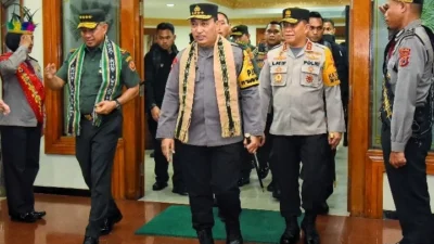 Kapolri dan Panglima TNI resmikan Mapolda Maluku dan Plaza Presisi