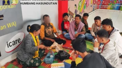 Rutan Humbahas Beri Fasilitas Kunjungan Tatap Muka Keluarga WBP