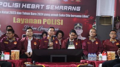 Releas Akhir Tahun, Polrestabes Semarang Paparkan Janis Kasus Terbanyak Ditahun 2023