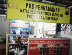 Pos Pengamanan di Banjarnegara Barat Lakukan Persiapan Jelang Nataru