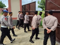 Latihan Sispam Mako, Polres Sukoharjo Tingkatkan Keamanan