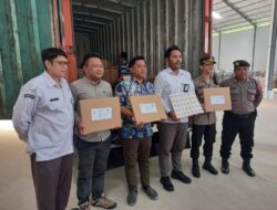 Amankan Gudang Logistik KPU Kota Semarang, Polsek Ngaliyan Terjunkan Personil