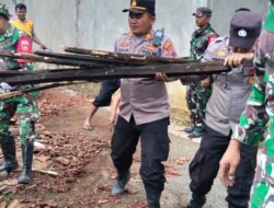 Sinergi TNI-Polri dan Masyarakat: Kerja Bakti Tanggap Darurat di Desa Kedung Winong