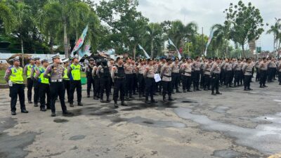 Polresta Pati Siagakan 461 Personel Amankan Pertandingan Persipa Pati Vs Gresik United