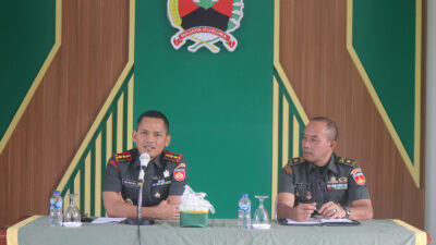 Komandan Kodim 0704 Banjarnegara Berikan Jam Komandan Perdana